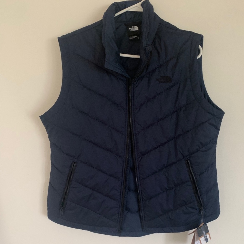 North Face Navy Vest